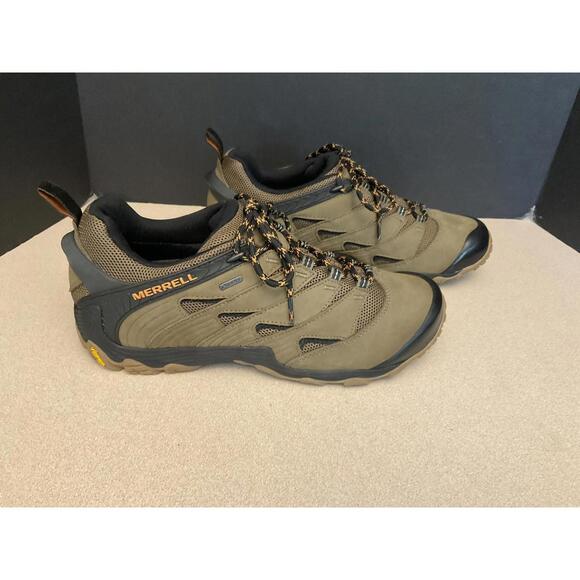 New! Mens Merrell Chameleon 7 GTX Gore-Tex Dusty Olive Hiking Shoes. Size 12. - Picture 1 of 10